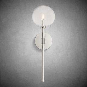 Glass Globe Sconce