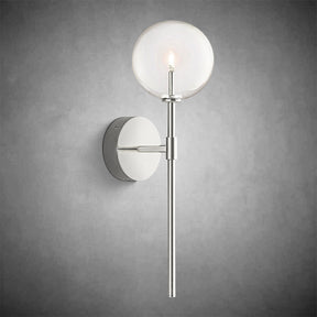 Glass Globe Sconce