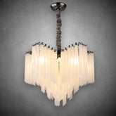 Glass Rod Chandelier