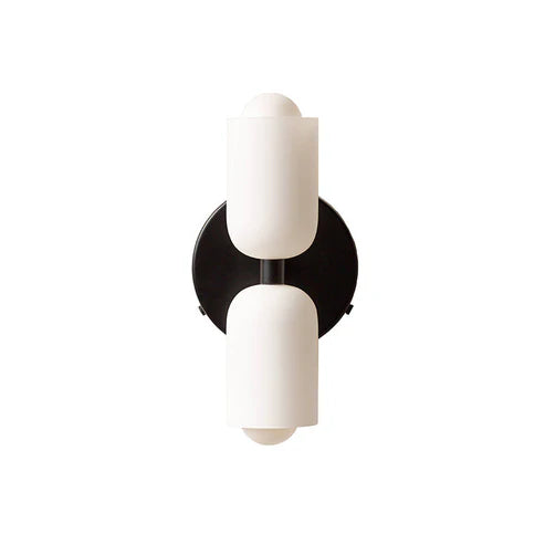 Glass Up Down Wall Sconce