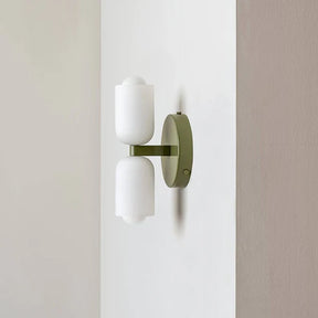 Glass Up Down Wall Sconce