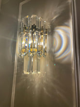 Gleam Crystal  Wall Sconce 16"