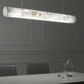 Grandeur Alabaster Linear Pendant Light, Bar Pendant Light