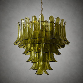 Green Petalo Murano Chandelier