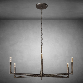 Thalen Forged Round Chandelier 36"48" 60" 72"