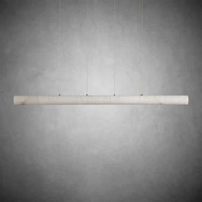 Halima Linear Alabaster LED Chandelier – 64" & 74" Options