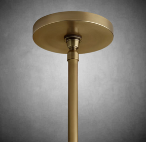 Hand-Carved Alabaster Cylinder Pendant