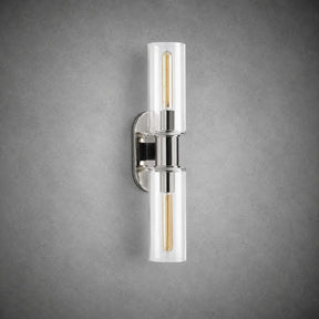 Harlin 2-Light Wall Sconce in Clear