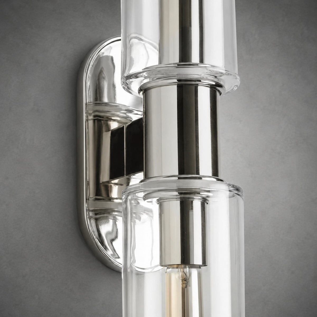 Harlin 2-Light Wall Sconce in Clear