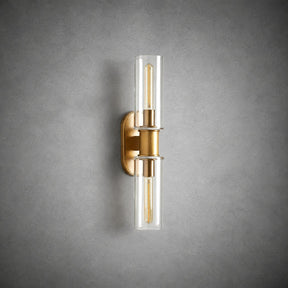 Harlin 2-Light Wall Sconce in Clear