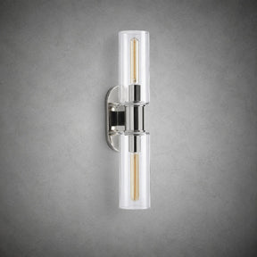 Harlin 2-Light Wall Sconce in Clear
