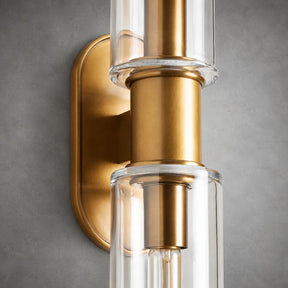 Harlin 2-Light Wall Sconce in Clear