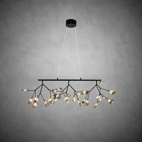 Hazel Smoke Acrylic Branch Chandelier