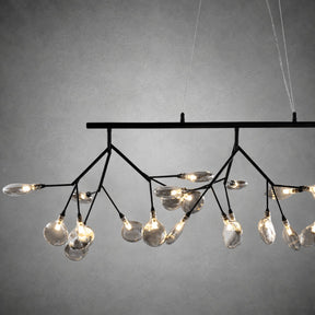 Hazel Smoke Acrylic Branch Chandelier