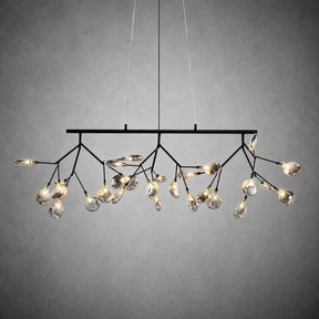 Hazel Smoke Acrylic Branch Chandelier