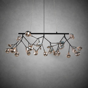 Hazel Smoke Acrylic Branch Chandelier