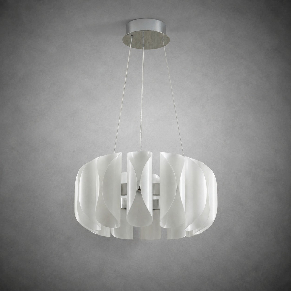 Helena Modern Glass Round Chandelier