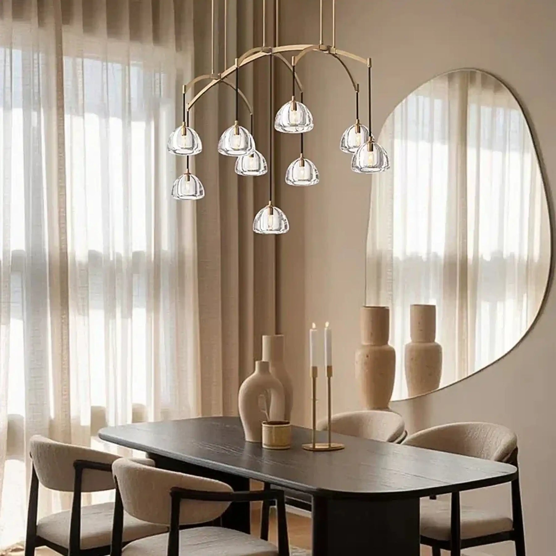 Himer Linear Chandelier 54”