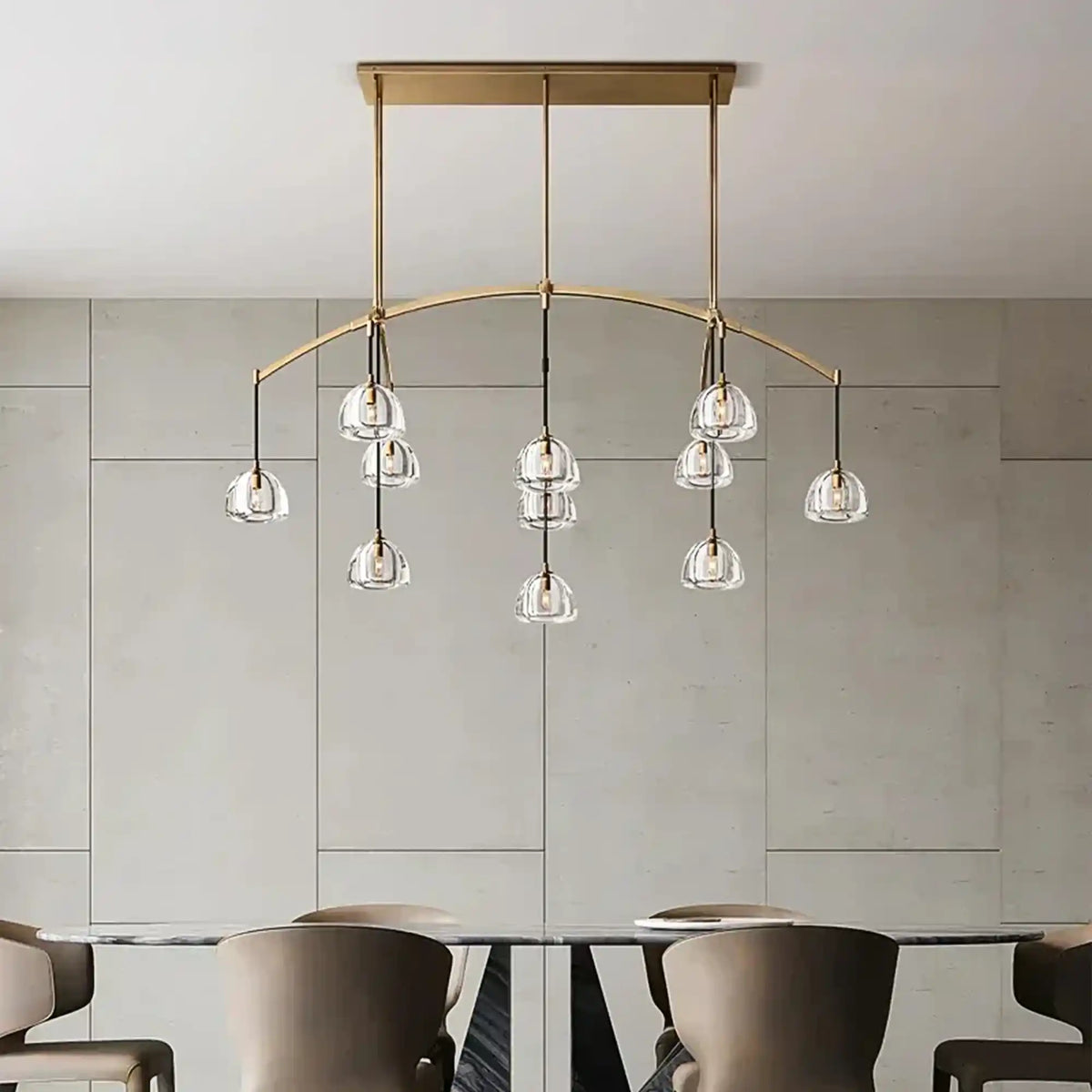 Himer Linear Chandelier 72”