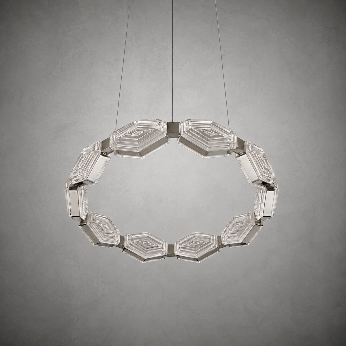 Hexon Foyer Chandelier Contemporary