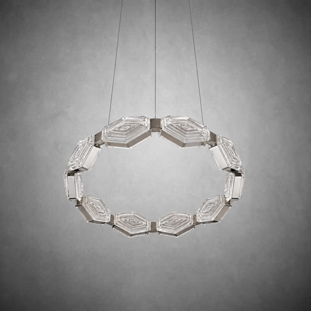 Hexon Foyer Chandelier Contemporary