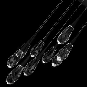 Hibiscus LED Multi Light Pendant Light in Detail.