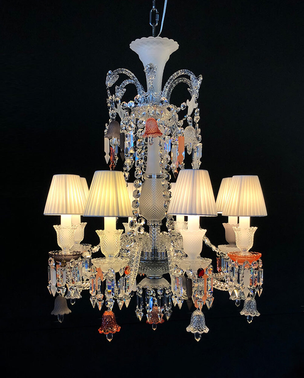 High Quality Lustre Bacara Zenith Flou Chandelier Baccarat Crystal Lighting