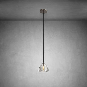 Himer Modern Crystal Glass Pendant Lamp