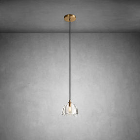 Himer Modern Crystal Glass Pendant Lamp