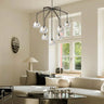 Himer Modern Glass Round Chandelier 36'' 48" 60"