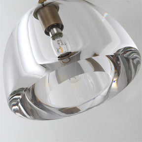 Himer Seris Modern Modern Crystal Wall Sconce Fixture