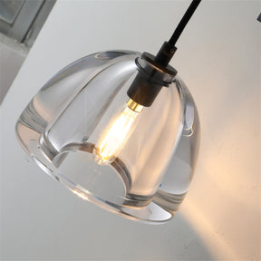 Himer Seris Modern Modern Crystal Wall Sconce Fixture