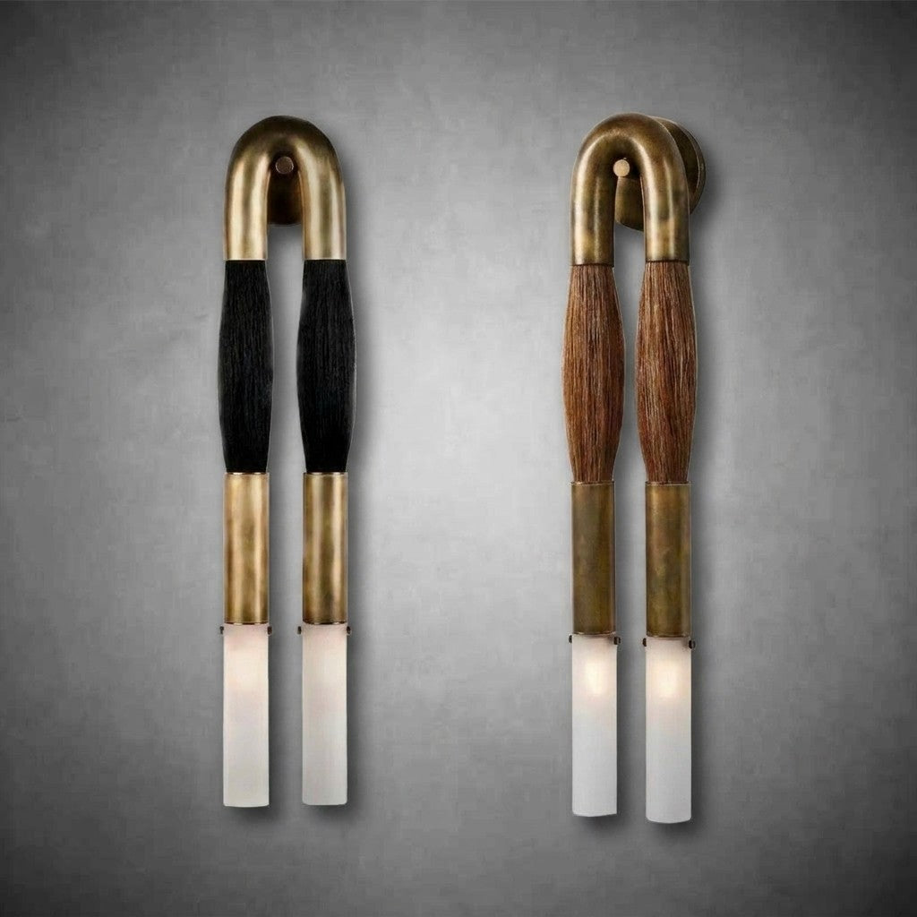 HORSEHAIR SCONCE