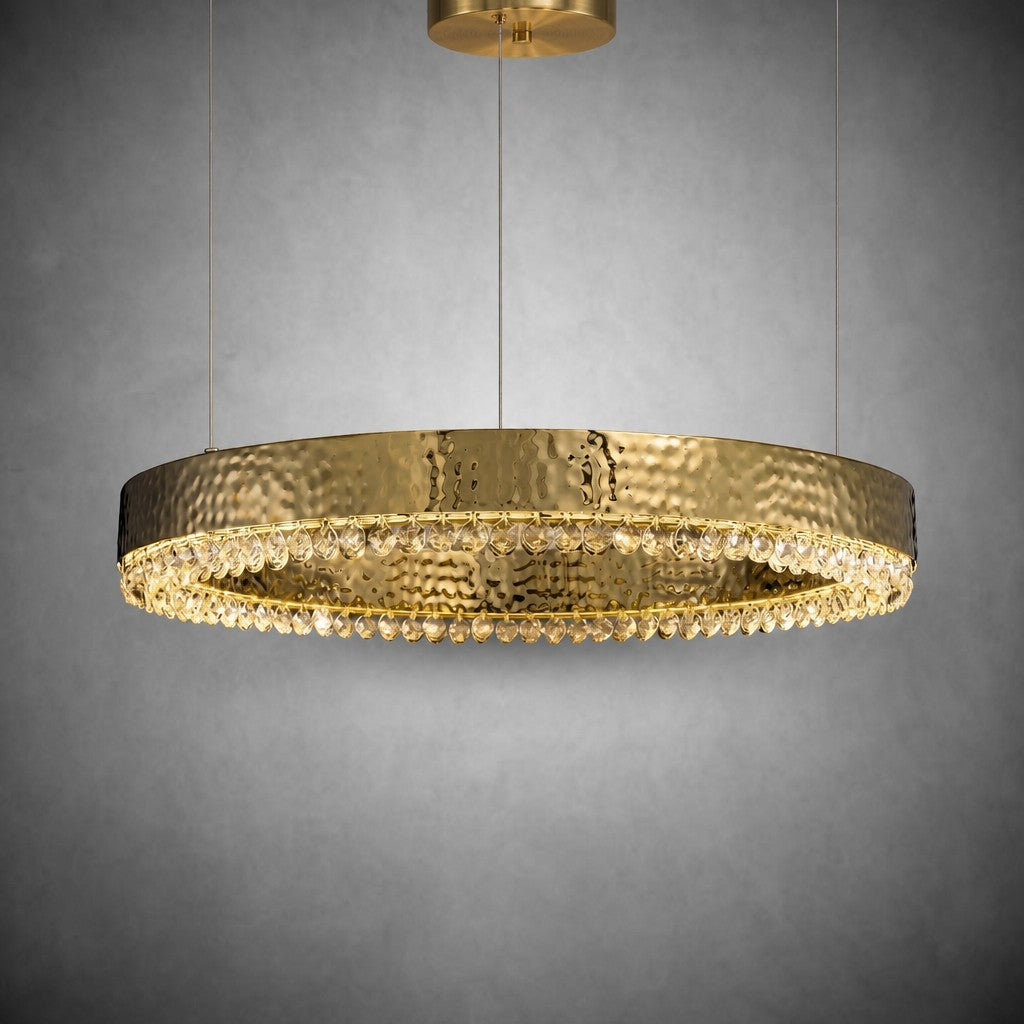 Hudson Crystal Modern Pendant Light