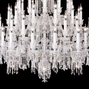 Huge Bacara Museum Crystal Chandelier
