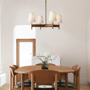 Hustings 4-Light Cross Chandelier