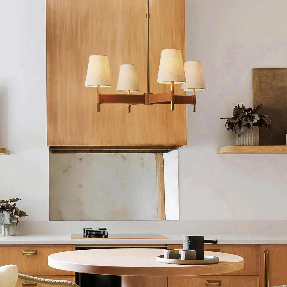 Hustings 4-Light Cross Chandelier