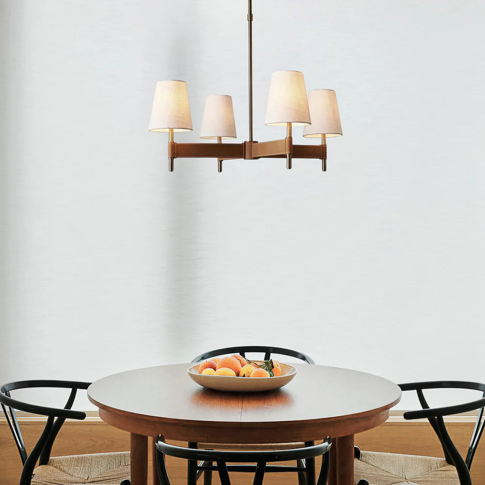 Hustings 4-Light Cross Chandelier