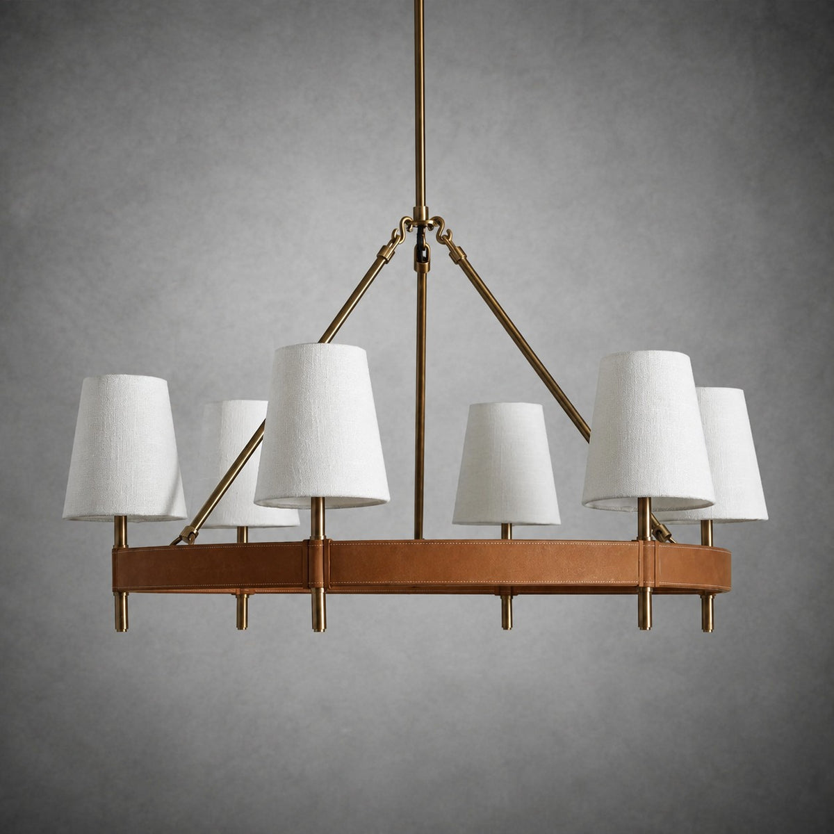 Hustings 6-Light Halo Chandelier