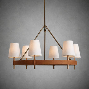 Hustings 6-Light Halo Chandelier