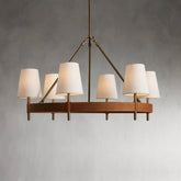 Hustings 6-Light Halo Chandelier