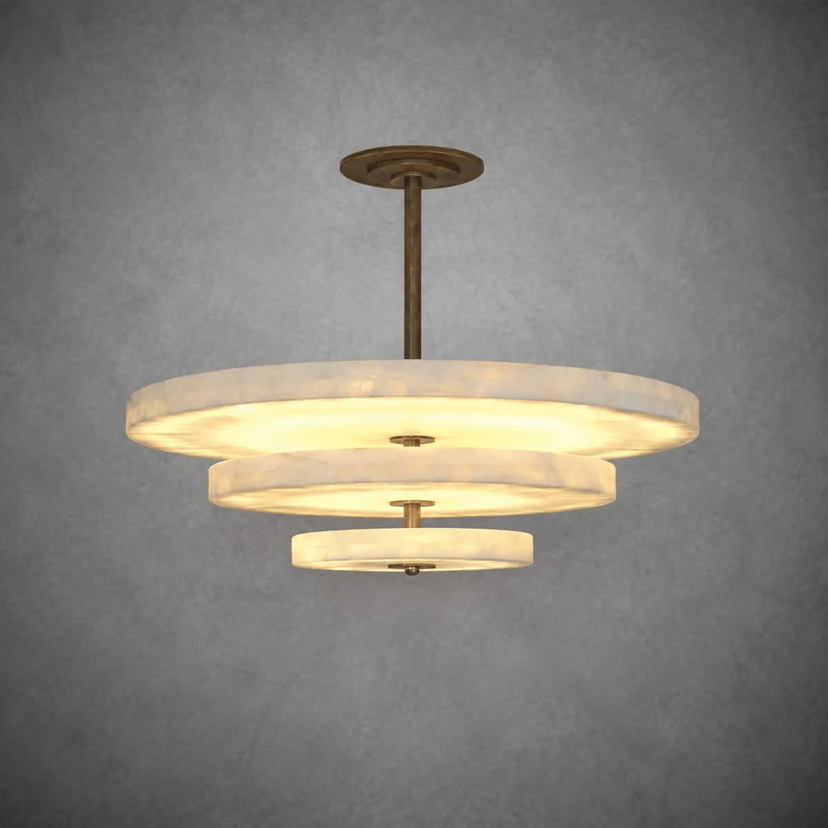 Ice Queen Alabaster Chandelier