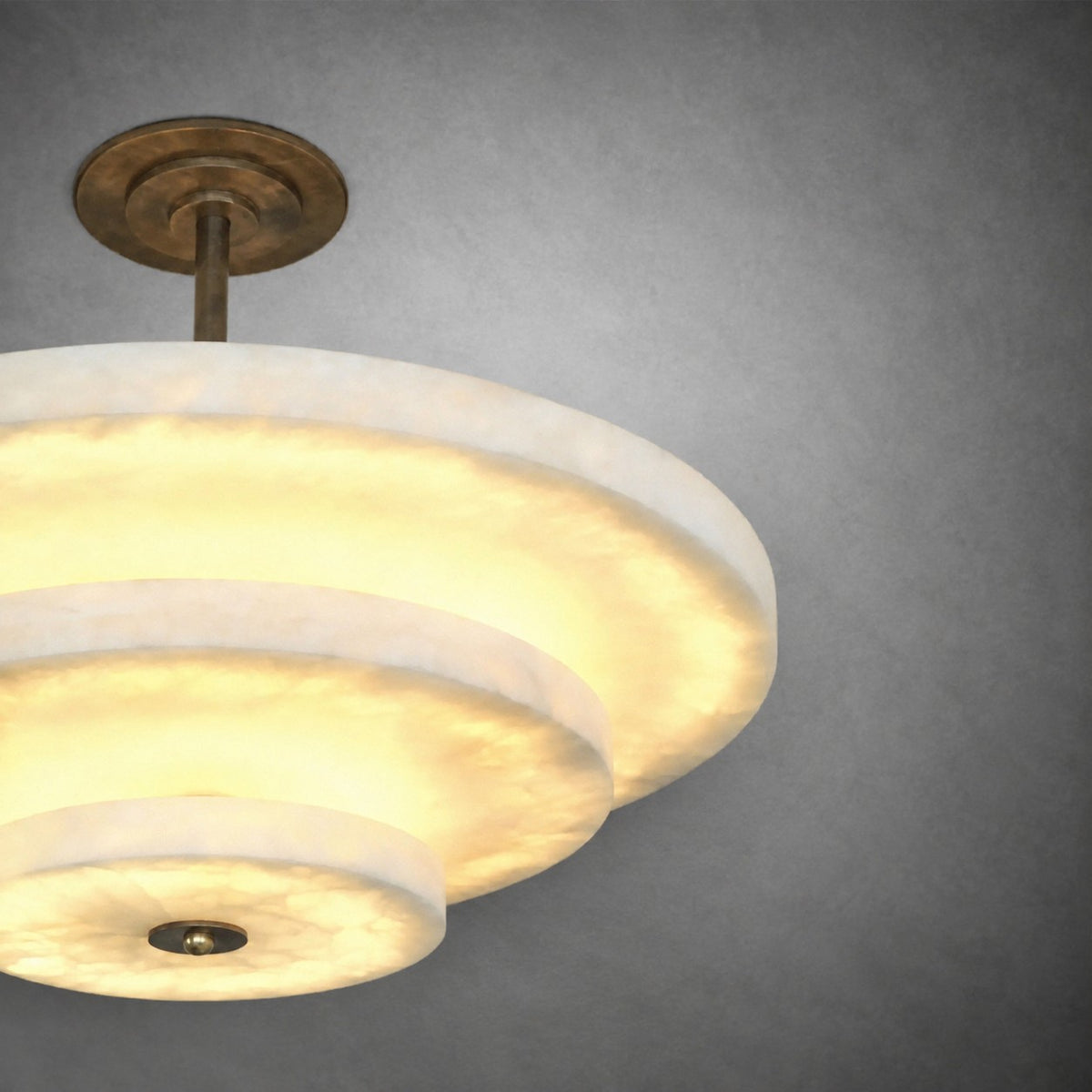 Ice Queen Alabaster Chandelier