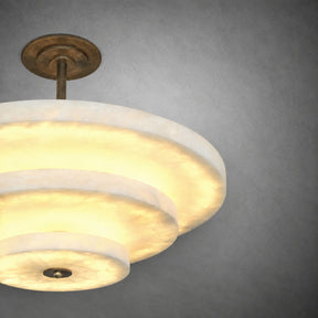 Ice Queen Alabaster Chandelier