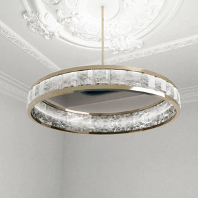 Rock Crystal Concorde Chandelier - Merlin Lamps