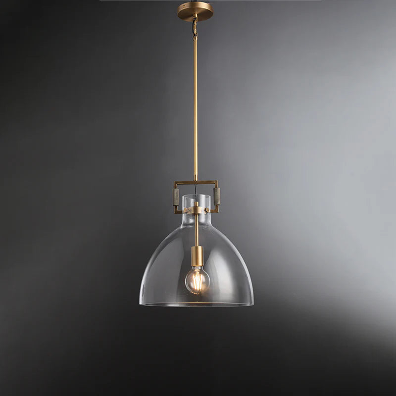 Funda Modern Glass Cloche Modern Pendant Light