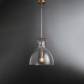 Funda Modern Glass Cloche Modern Pendant Light