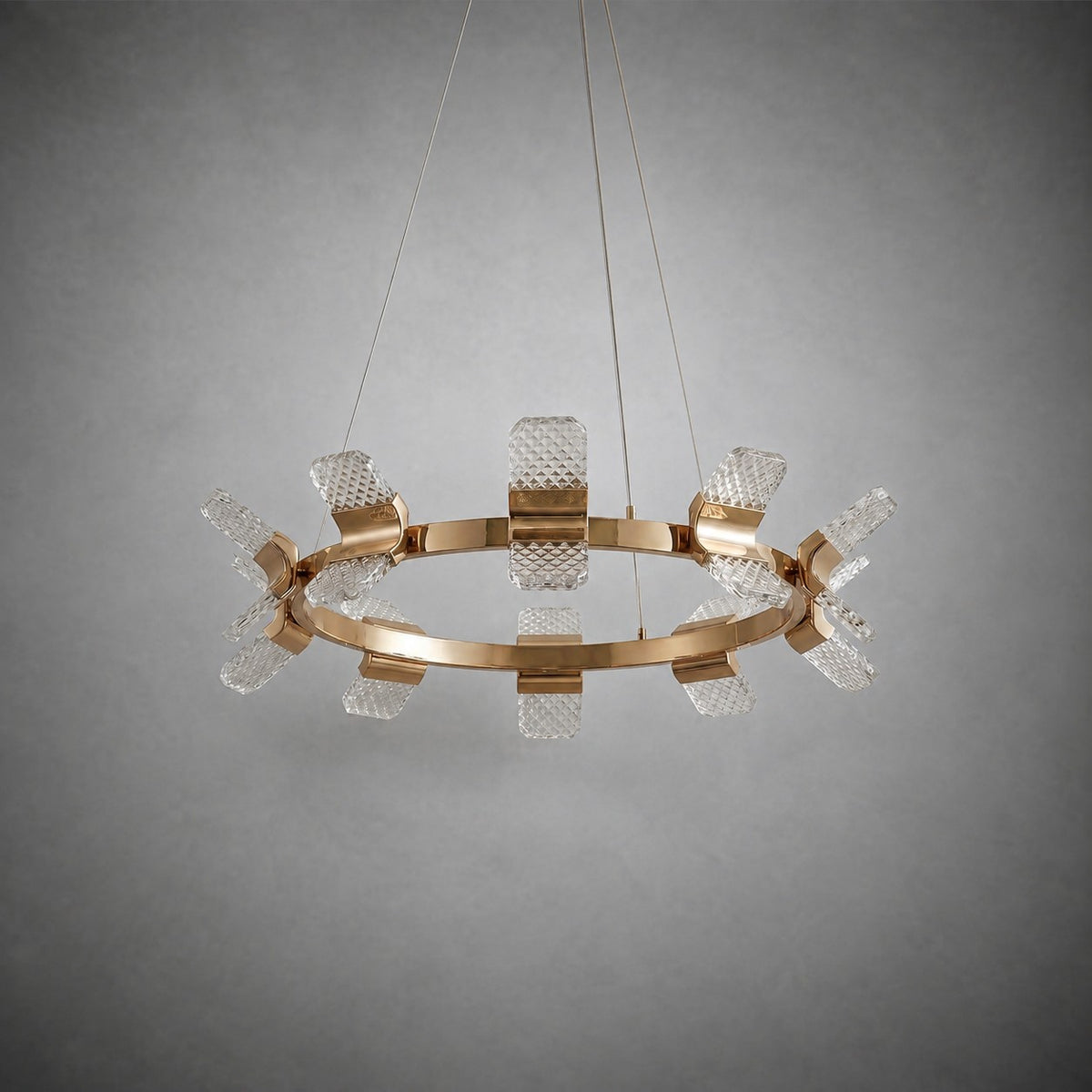 Isadora Modern Ring Chandelier 39"