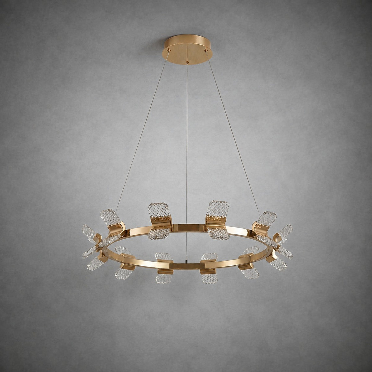 Isadora Modern Ring Chandelier 39"