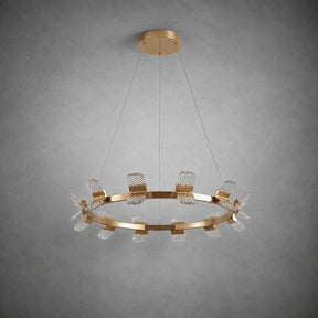 Isadora Modern Ring Chandelier 39"